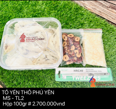 Tổ yến thô Phú Yên TL2